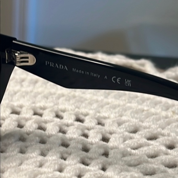 Prada - SPR A02 - Dark Frame Sunglasses - Picture 7 of 9